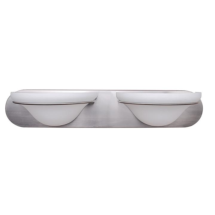 Ivana 2-light Silver Bath Vanity