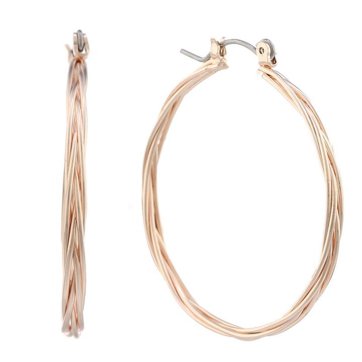 Liz Claiborne 37mm Hoop Earrings