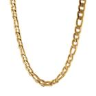 Solid Figaro 24 Inch Chain Necklace