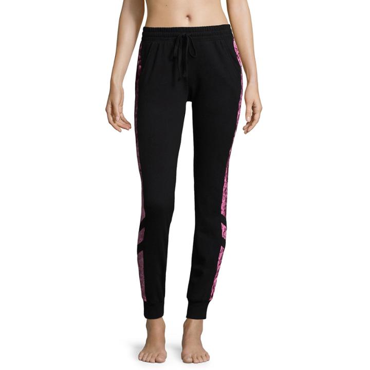 Flirtitude Velvet Jogger Pants-juniors