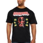 Deadpool And Friends Short Sleeve Deadpool Graphic T-shirt-big And Tall