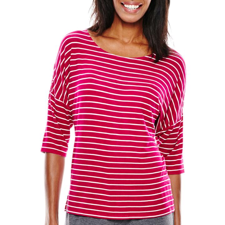 Ambrielle Elbow-sleeve Sleep Tee