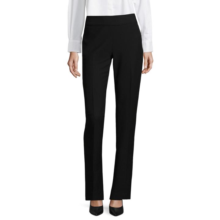 Liz Claiborne Classic Fit Side Zip Straight Leg Pants
