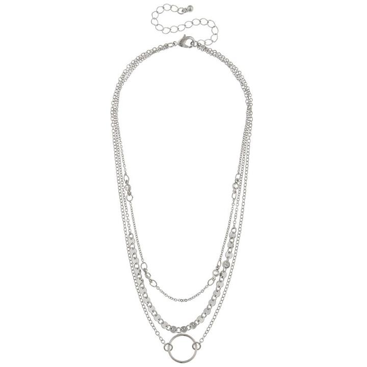 Decree Womens 3-pc. Round Necklace Set