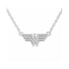 Dc Comics Wonder Woman Sterling Silver Pendant Necklace