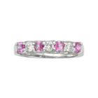 Womens 1/3 Ct. T.w. Genuine Pink Sapphire 14k Gold Band