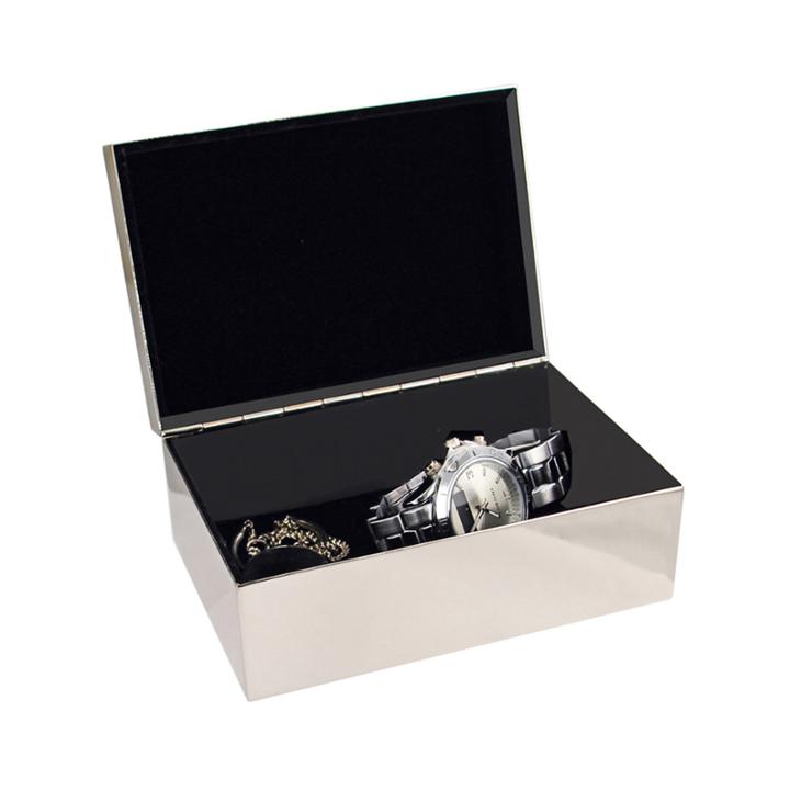 Natico Silver-tone Jewelry Box