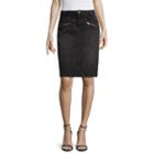 A.n.a Front-zip Mini Skirt