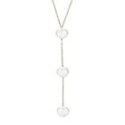 Cultured Freshwater Pearl 10k Yellow Gold Y Necklace