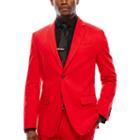 Jf J. Ferrar Cotton Cabaret Red Sport Coat-slim