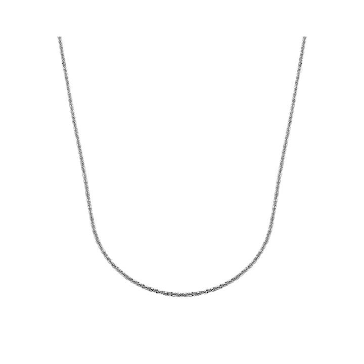 14k White Gold 20 Brilliant Chain