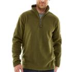 St. John's Bay Long-sleeve Quarter-zip Fleece Jacket