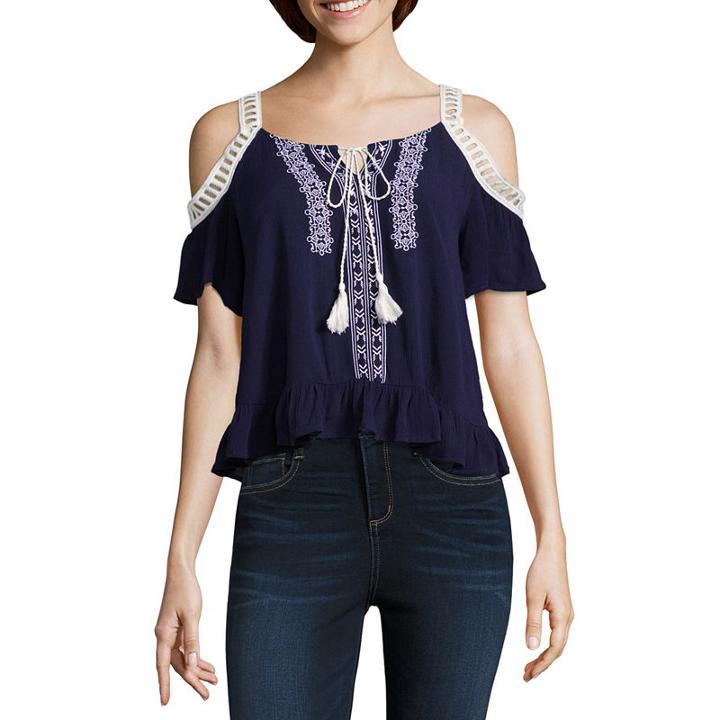 Fire Gauze Tank Top-juniors