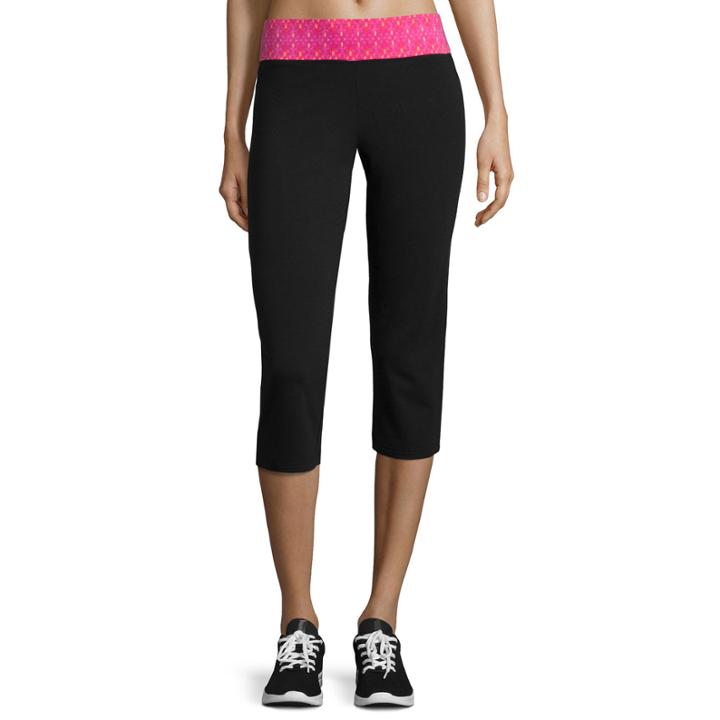 Made For Life&trade; Print Waistband Capris - Petite