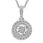 Limited Time Special 1/10 Ct. T.w. White Diamond Sterling Silver Pendant Necklace