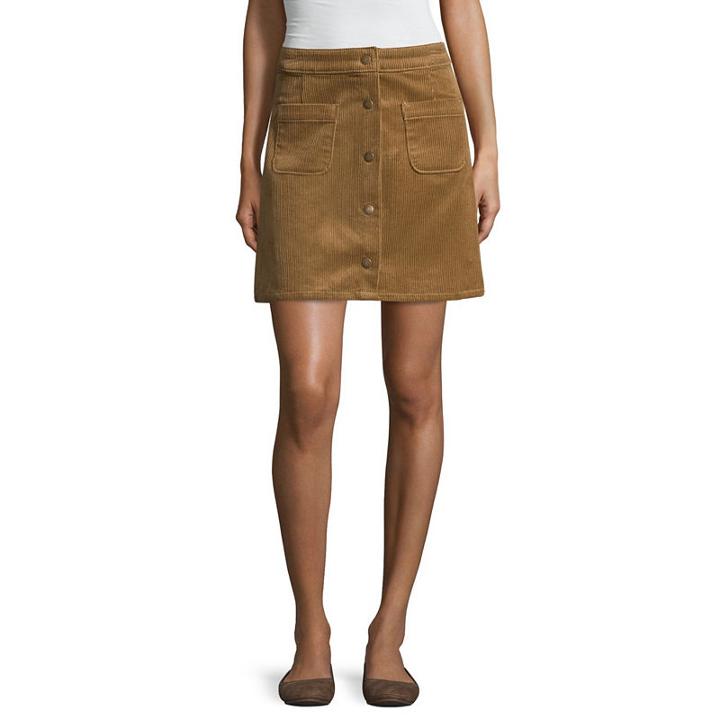 Arizona Corduroy Denim Skirt-juniors