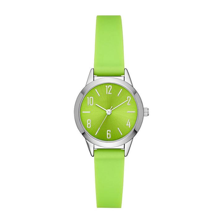 Womens Green Strap Watch-fmdcp001f