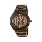 Earth Wood Unisex Multi-color Strap Watch