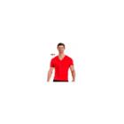 Insta Slim Men's Compression V-neck Shirt