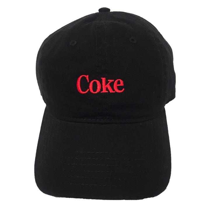 Coke Logo Embroidered Baseball Cap