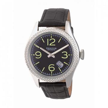 Heritor Unisex Black Strap Watch-herhr7103