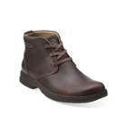 Clarks Senner Ave Mens Leather Boots
