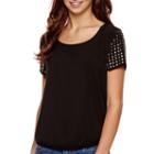 A.n.a Short-sleeve Embellished T-shirt