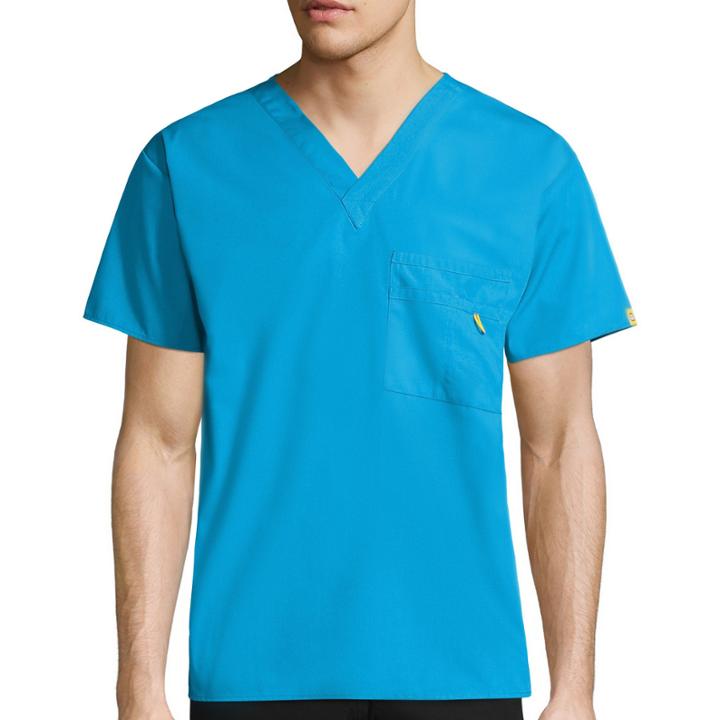 Wonderwink Alpha Unisex Short-sleeve V-neck Top