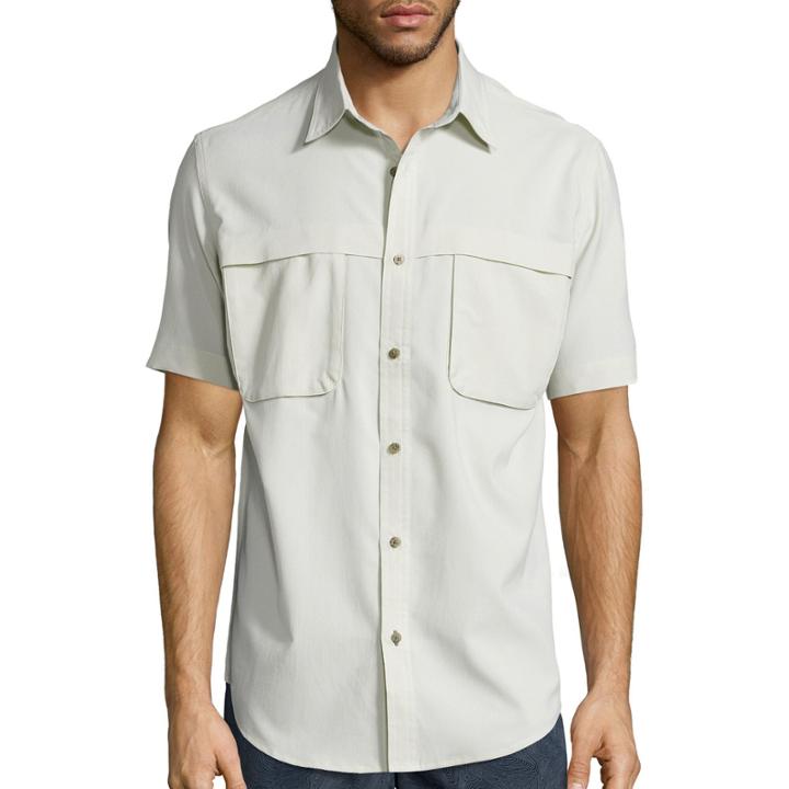 St. John's Bay Short-sleeve Terra Tek Quick-dri Fishing Shirt
