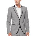 Wd. Ny Gray Plaid Suit Jacket - Slim Fit