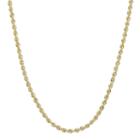 Infinite Gold&trade; 14k Yellow Gold 20 Glitter Solid Rope Chain