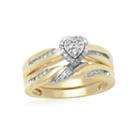1/5 Ct. T.w. Diamond 10k Two-tone Engagement Ring