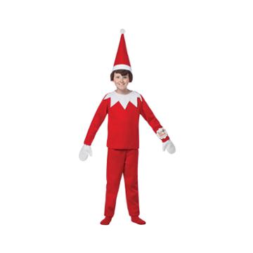 Elf On The Shelf Child Costume