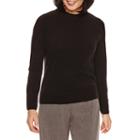 Sag Harbor Long Sleeve Pullover Sweater