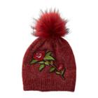 Tickled Pink Rose Beanie