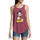 Cotton Mickey Mouse Tank Top-juniors