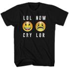 Laugh Cry Emoji Short-sleeve Tee