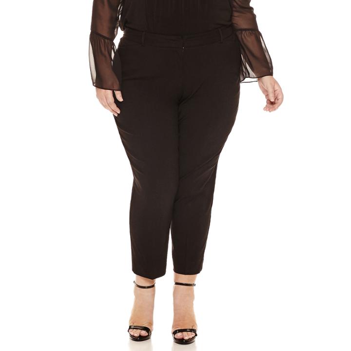 Worthington Slim Fit Ankle Pants-plus