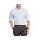 Izod Long Sleeve Checked Button-front Shirt