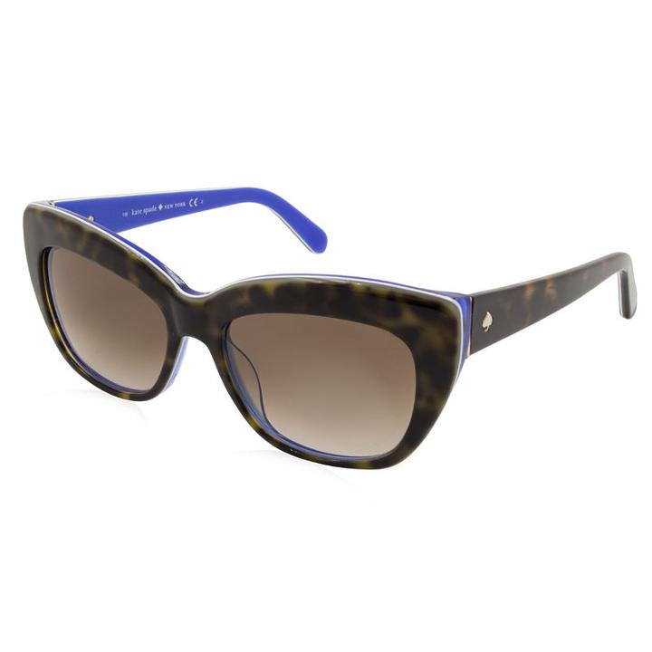 Kate Spade Sunglasses - Crimson / Frame: Tortoiselens: Brown Gradient