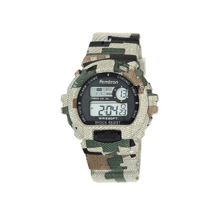 Armitron Mens Camouflage Chronograph Digital Sport Watch 40/8216milj