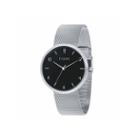 Fjord Mesh Band Mens Silver Tone Expansion Watch-fj-3027-11