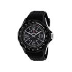 Seapro Dynamite Mens Black Dial Black Silicone Strap Watch