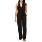 Nicole By Nicole Miller Sleeveless Belted Jumpsuit