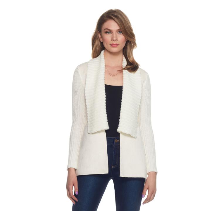 Skyes The Limit Venezia Faux Suede Shearling Jacket- Plus