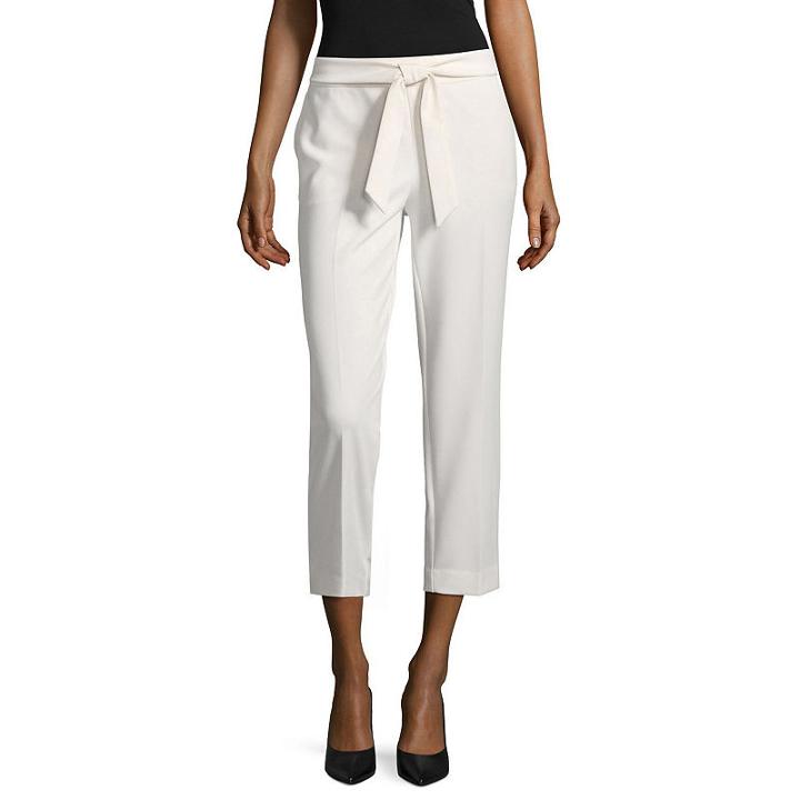 Worthington Tie Front Soft Crop