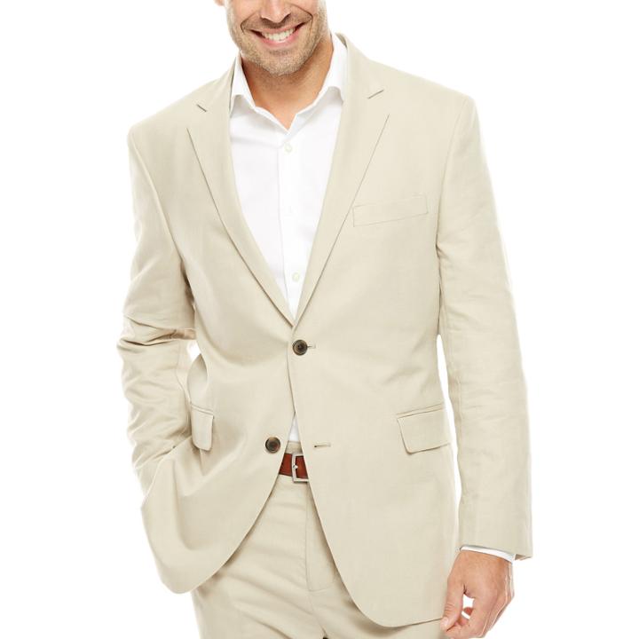 Claiborne Linen-cotton Blazer