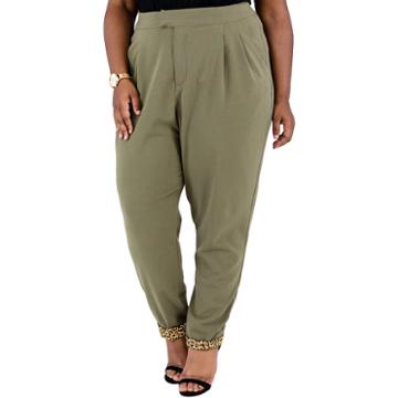 Poetic Justice Pleated Trouser Pant
