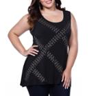 Kaily K. Sleeveles Tunic - Plus