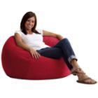 3' Medium Suede Fuf Beanbag Chair